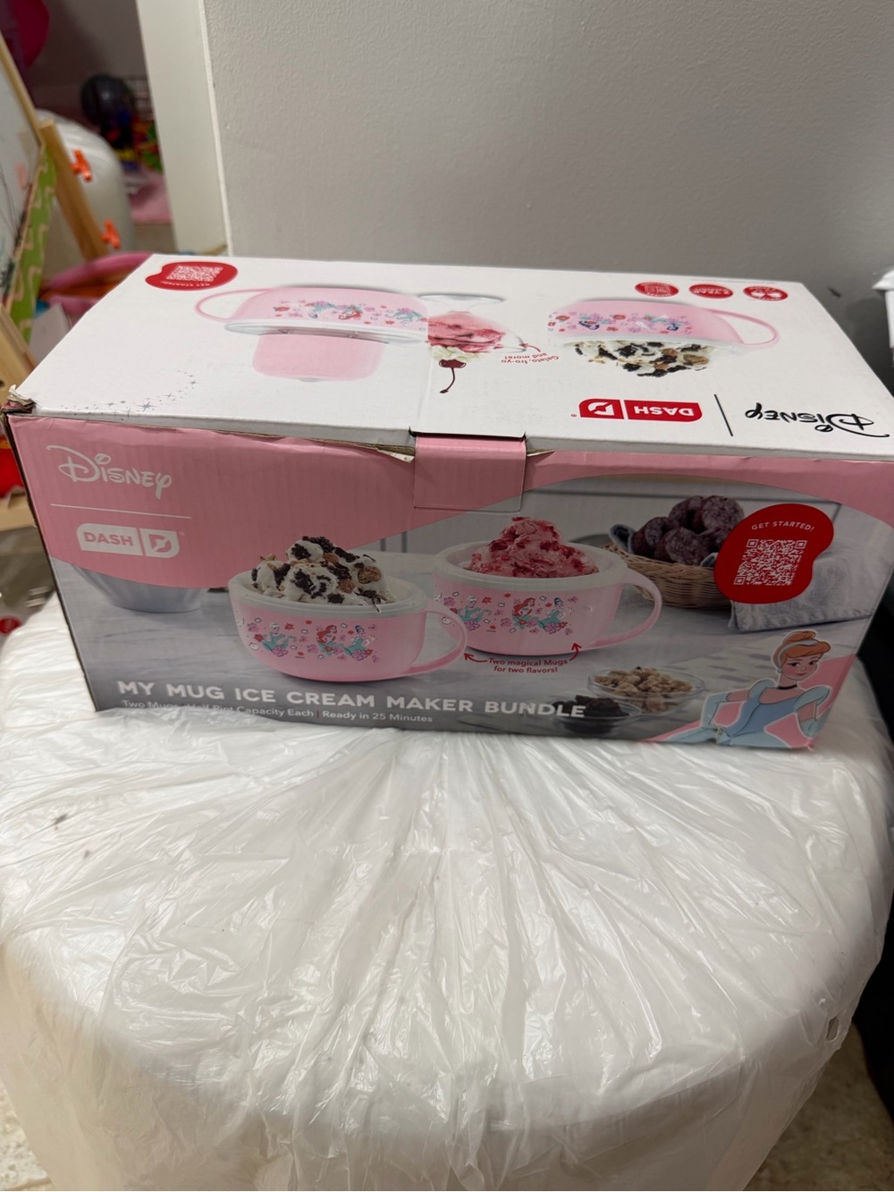 Disney My Mug Ice Cream Maker Bundle Pink